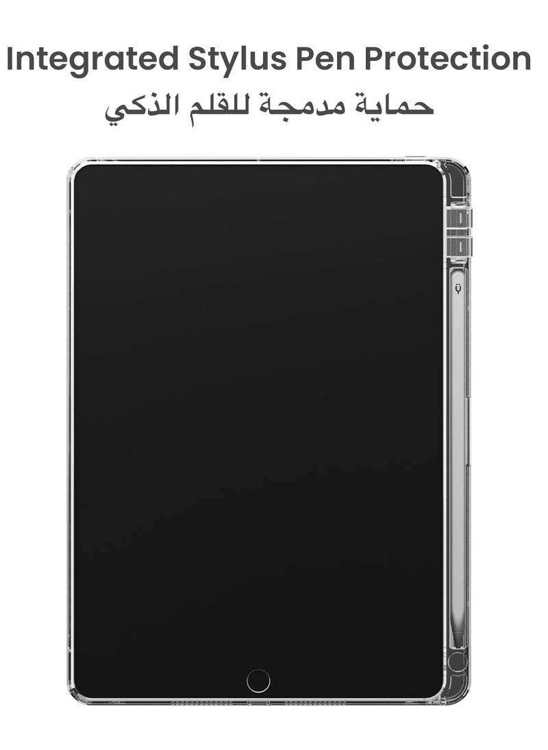 TinyMoose GhostFolio Flip Case iPad 7 / iPad 8 / iPad 9 Cover with Integrated Stylus Pen Holder - Case for iPad 7/8/9 Generation - Onyx Black  - Image 3