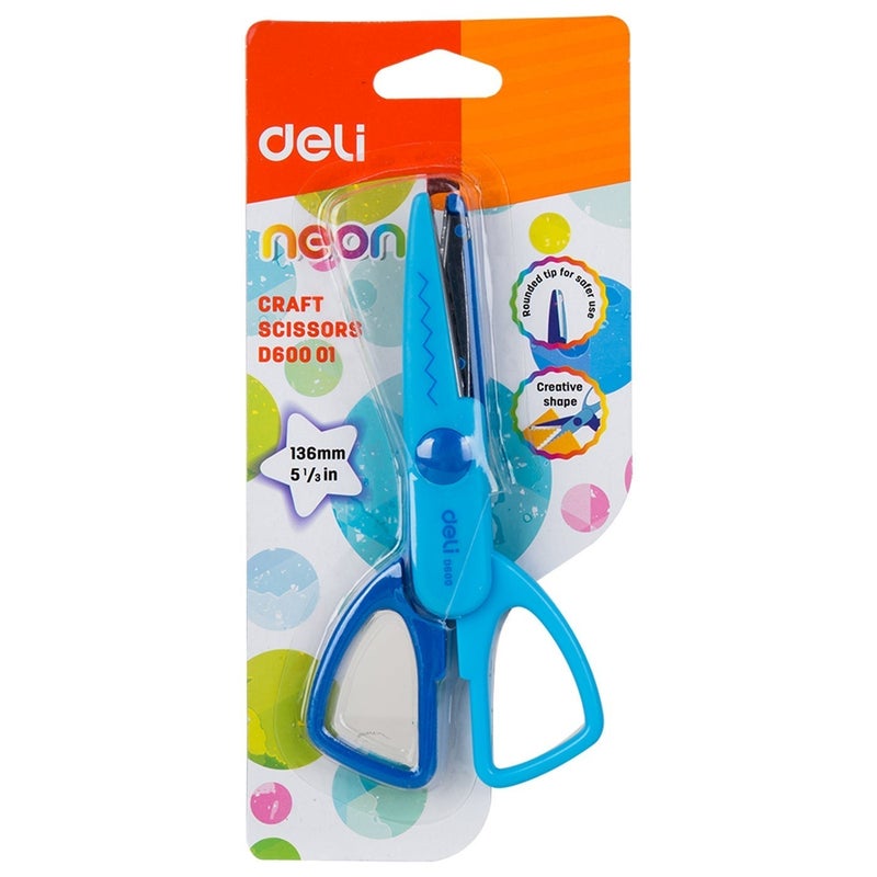 ديلي مقص مدرسي 135 مم بطرف آمن للأطفال - ألوان متنوعة - Image 3