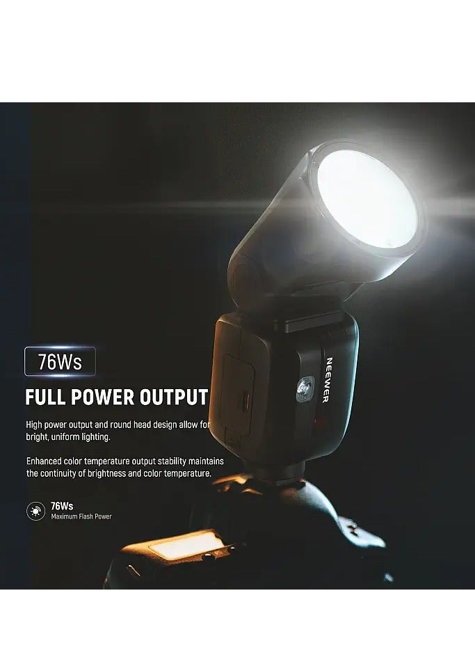 نيوير NEEWER Z2 PRO TTL Round Head Flash Speedlite - Nikon - Image 2