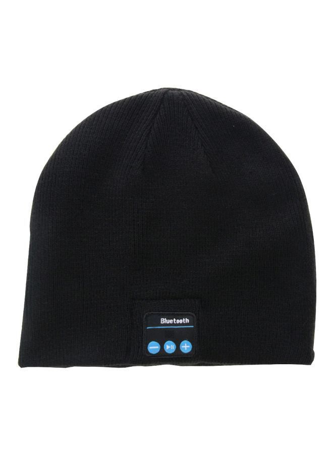 NIBEMINENT Bluetooth Beanie With Mic Black - Image 1