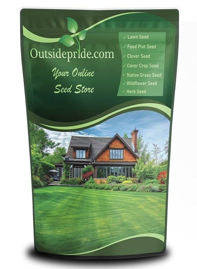 Outsidepride Midnight Kentucky Bluegrass Seed - 5 Lbs. Cold & Drought Tolerant, Sun-Loving Lawn Grass Seed, w/High Traffic Tolerance & Deep Root System, OptiGrowth Coated for Better Establishment - Image 1