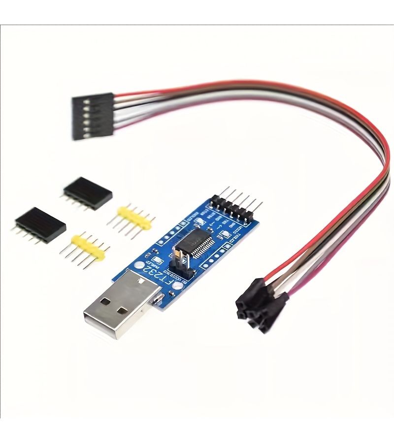 FT232RL USB To TTL Serial Adapter Module Communication Board For Windows Mac Linux - Image 2