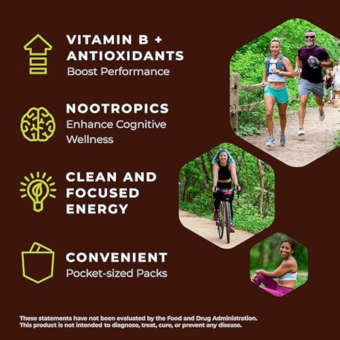 SGC Highest Concentration 100mg Caffeine per Gummy, 2 Gummies per Pack, 6-Pack Mocca Shots Coconut Pineapple Plant-Based nootropic Instant Energy with Ginkgo biloba, Theobromine. - Image 5