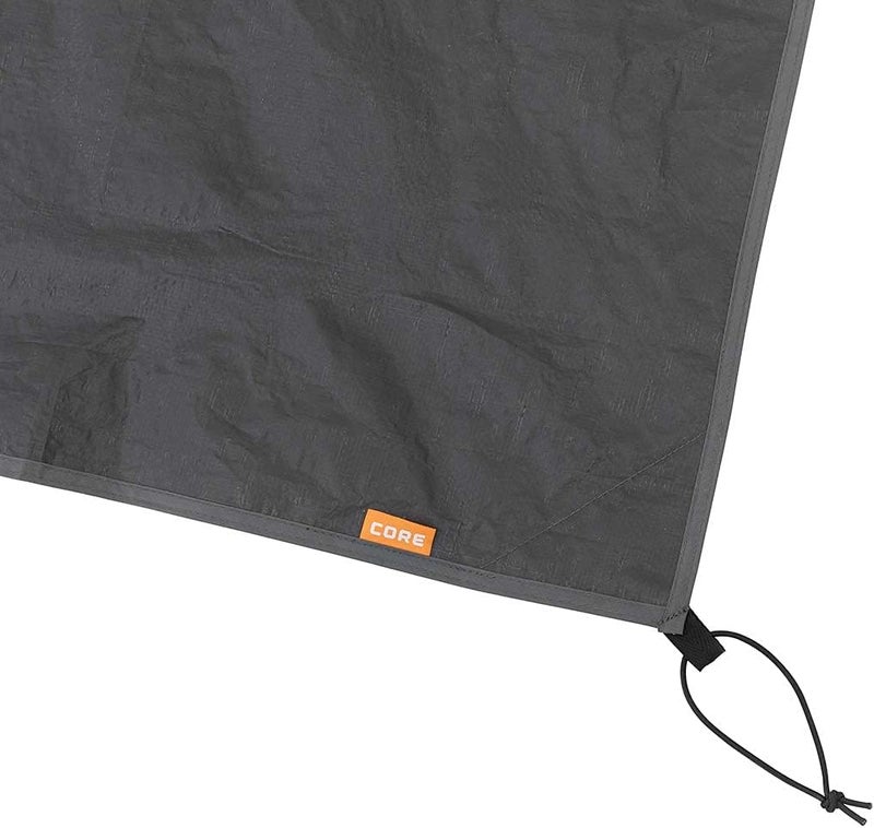 Core Outdoor Tent Footprints | Perfect Tarp Camping Accessories for Easy Camp Setup (6 Person Tents - 10' x 9') - Image 3