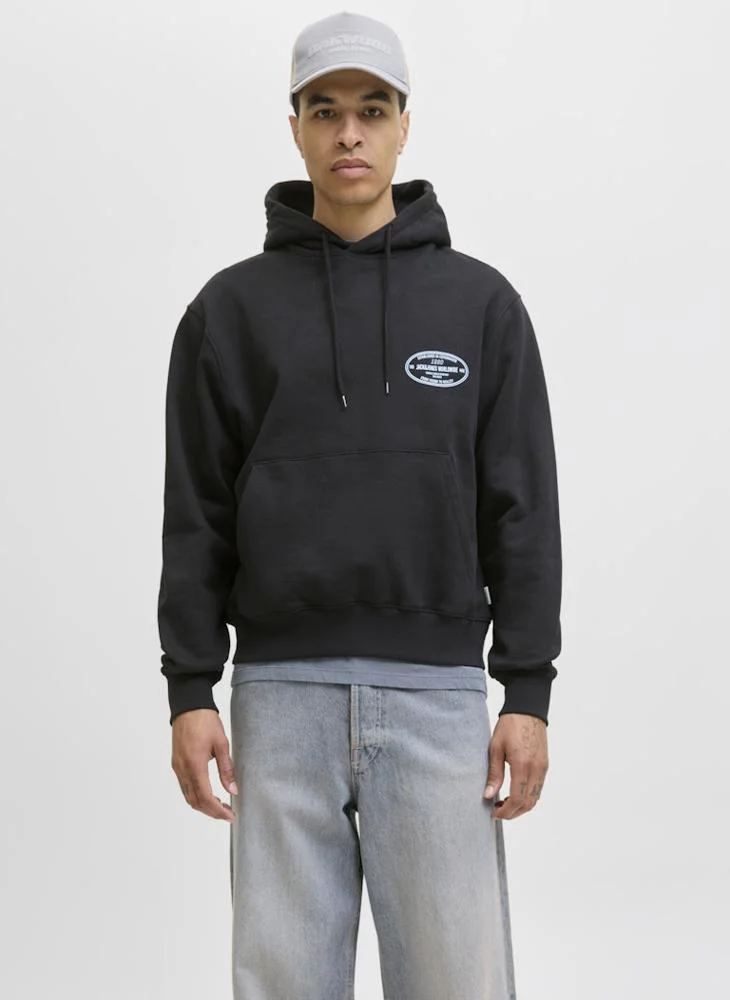 JACK & JONES Graphic Pullover Hoodie