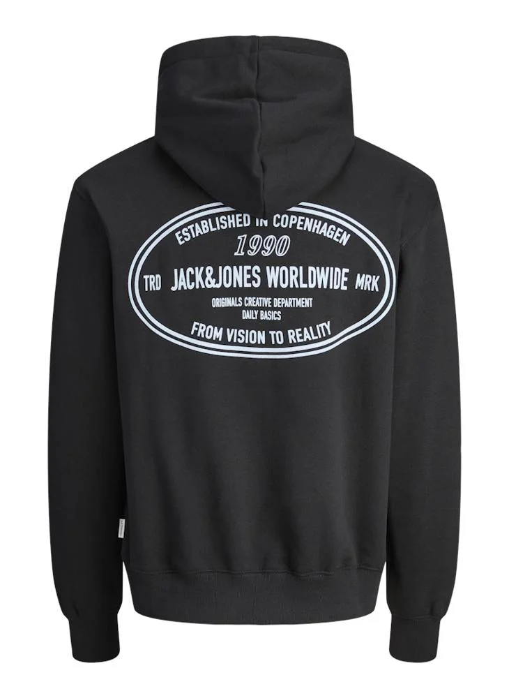 JACK & JONES Graphic Pullover Hoodie