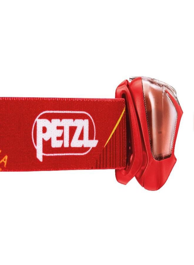 Petzl - Petzl TIKKINA Headlamp - Simple, Lightweight, Compact 250 Lumen Headlamp for Hiking, Climbing, and Camping - Red - Image 1