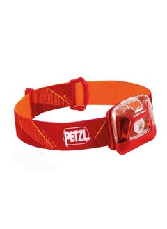 Petzl TIKKINA Headlamp - Simple, Lightweight, Compact 250 Lumen Headlamp for Hiking, Climbing, and Camping - Red