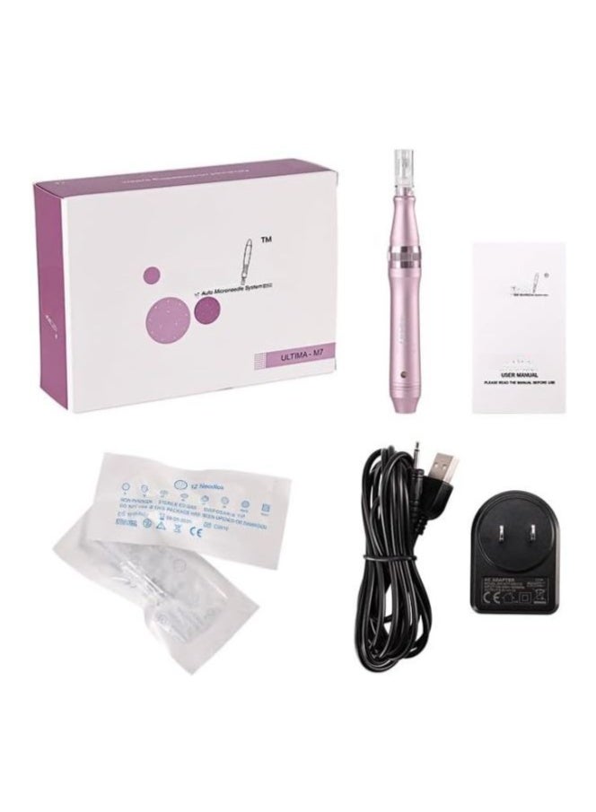 جهاز قلم عناية بالبشرة لاسلكي للوجه والجسم مع رؤوس متعددة قابل للحمل للاستخدام المنزلي يحتوي على 8 رؤوس قابلة للتبديل - Image 3