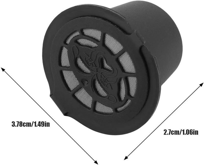 Fdit Coffee Capsule Filter Baskets Plastic and Stainless Steel Refillable Reusable Coffee Capsules Pods for Nespresso Machines Spoons Pack of 6 - Image 4