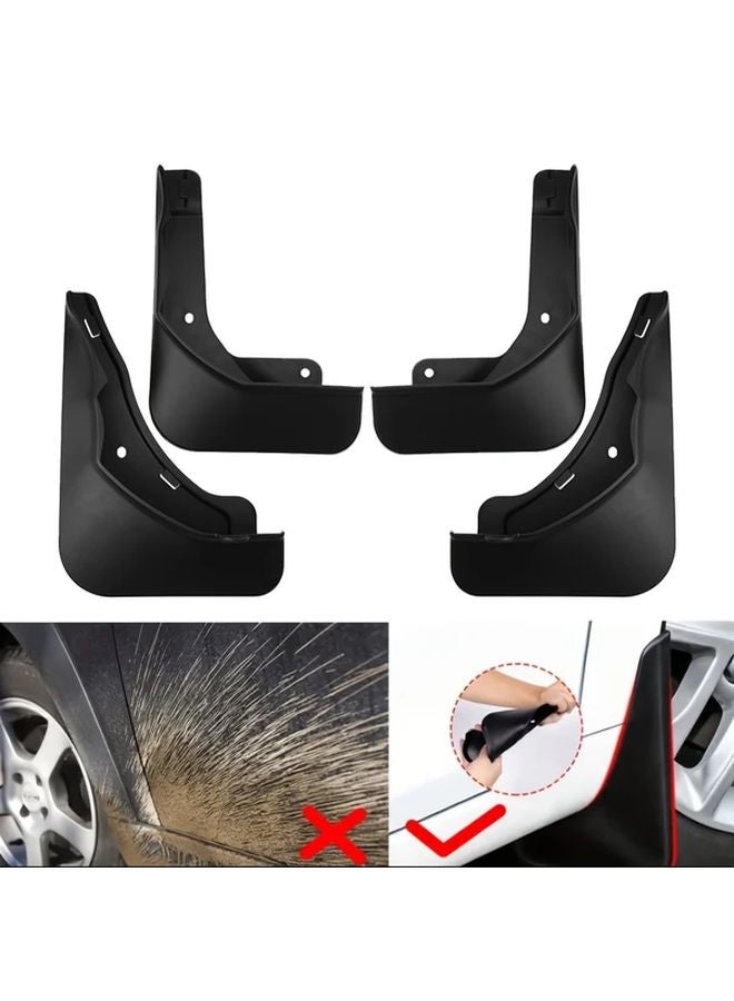 4Pcs Black Mud Guards Mud Flaps For MG HS 2025 Front And Rear Wheel Protection - Image 5