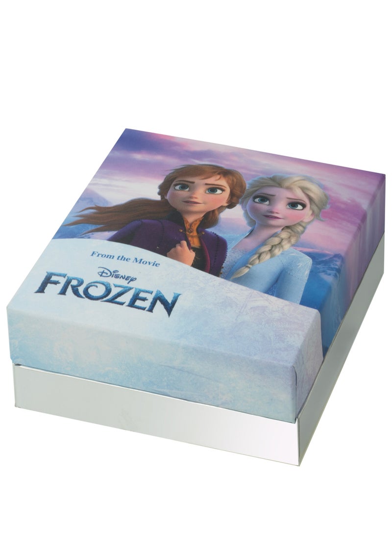 Disney FROZEN - Disney Frozen II Anna & Elsa Lariat 18k Sterling Silver Dangles Earrings - Image 1
