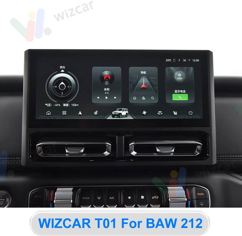 BAW 212 T01 (2024-2026) T01 Original Carbit Infotainment System - Supports Google Maps, Waze, Spotify - BAW Offroad Solutions - Image 2