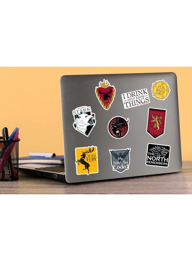 GRAPHICS & MORE Game of Thrones House of The Dragon Sticker Pack Die Cut Vinyl Large Deluxe GOT Stickers Variety Pack - Laptop, Water Bottle, Scrapbooking, Tablet, Skateboard, Indoor/Outdoor - Set of 50 - Image 5