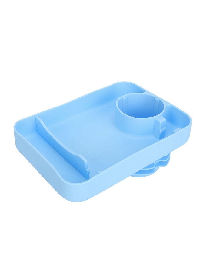 YOSOO Kids Car Tray Multifunction Thickened Silicone Cup Holder Tray for Snacks Toys Books Travel - Image 1