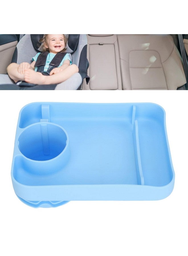 YOSOO Kids Car Tray Multifunction Thickened Silicone Cup Holder Tray for Snacks Toys Books Travel - Image 4