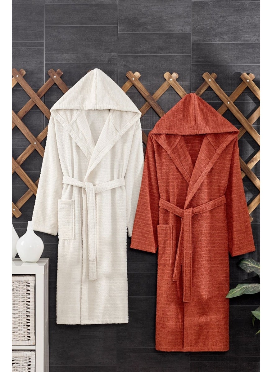 Casnack Quina 2-Piece Hooded Oversize Bathrobe Set  - Image 1