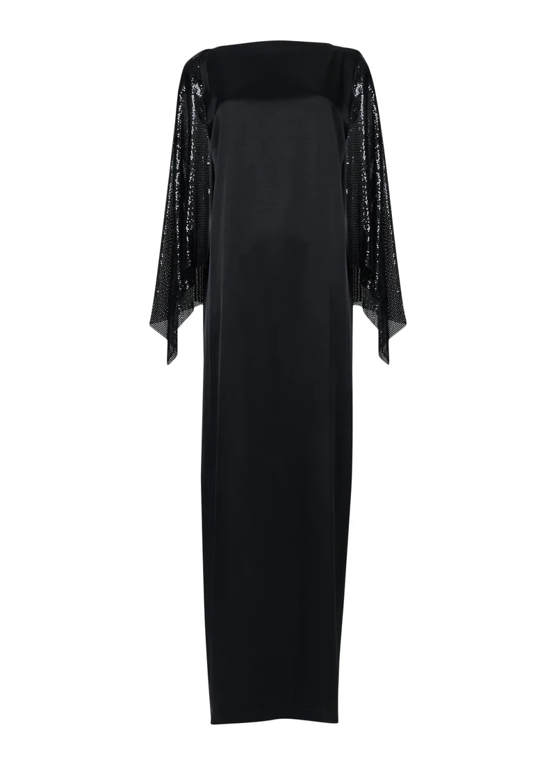 leem  Limited Edition - Metal Mesh Sleeve Kaftan for Women | Best Price UAE