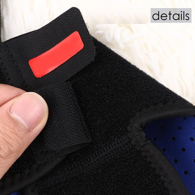 Elastic Ankle Brace Guard Support For Sports Football Basketball Running Hiking Black - Image 4