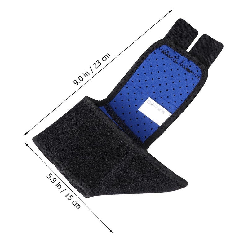 Elastic Ankle Brace Guard Support For Sports Football Basketball Running Hiking Black - Image 3