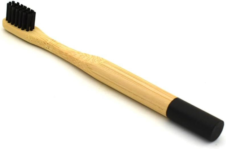 Bamboo Toothbrush Set With Case Biodegradable Natural Bristles Eco Friendly - Image 2