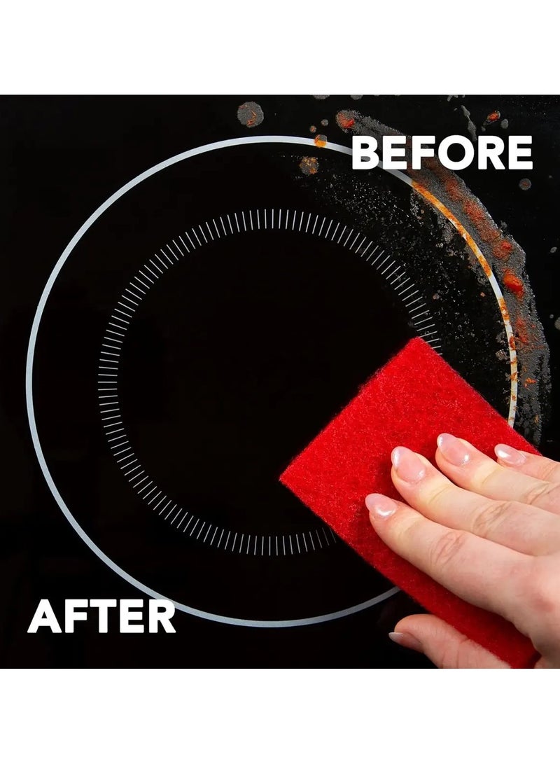 Weiman منظف وملمع سطح زجاجي ثقيل - يلمع ويحمي الأفران الزجاجية/السيراميكية ذات السطح الأملس بفضل تركيبته اللطيفة - 10 أوقية، شفاف - Image 5