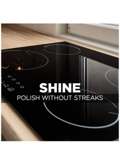 Weiman Glass Cooktop Heavy Duty Cleaner & Polish - Shines and Protects Glass/Ceramic Smooth Top Ranges with its Gentle Formula - 10 Oz., Clear  - Image 4