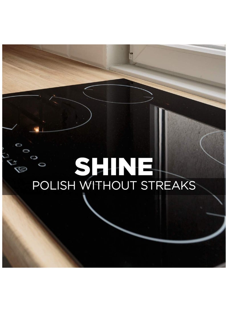 Weiman - Glass Cooktop Heavy Duty Cleaner & Polish - Shines and Protects Glass/Ceramic Smooth Top Ranges with its Gentle Formula - 10 Oz., Clear - Image 1