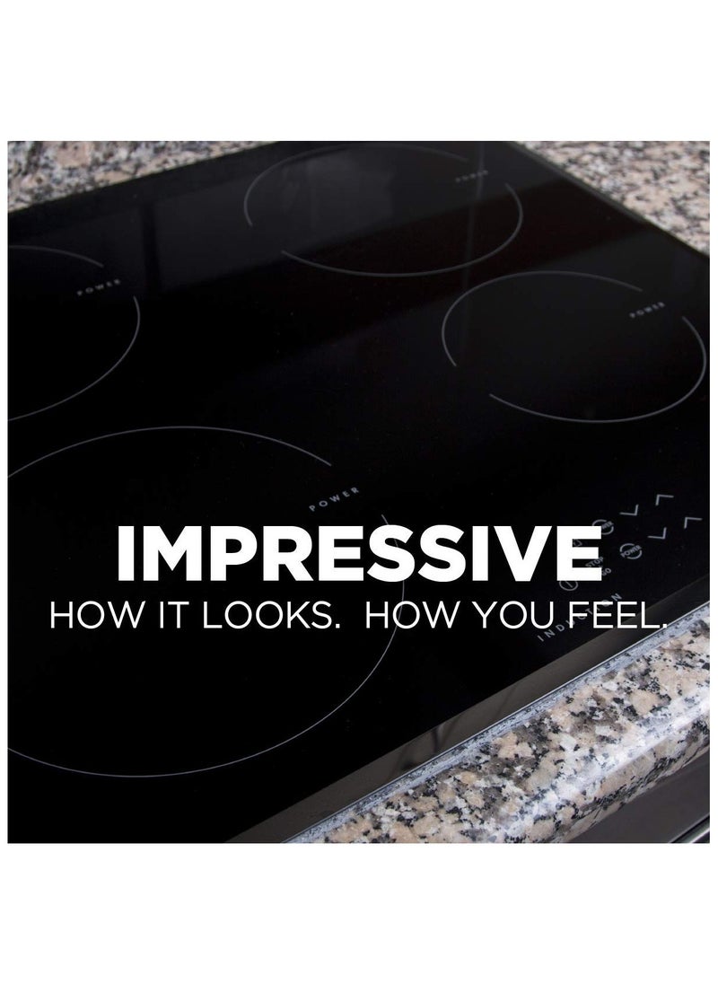 Weiman - Glass Cooktop Heavy Duty Cleaner & Polish - Shines and Protects Glass/Ceramic Smooth Top Ranges with its Gentle Formula - 10 Oz., Clear - Image 1