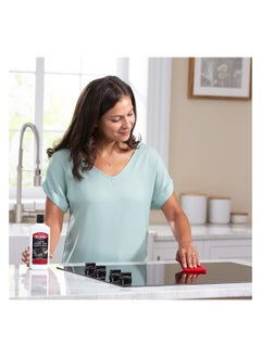 Weiman Glass Cooktop Heavy Duty Cleaner & Polish - Shines and Protects Glass/Ceramic Smooth Top Ranges with its Gentle Formula - 10 Oz., Clear  - Image 2