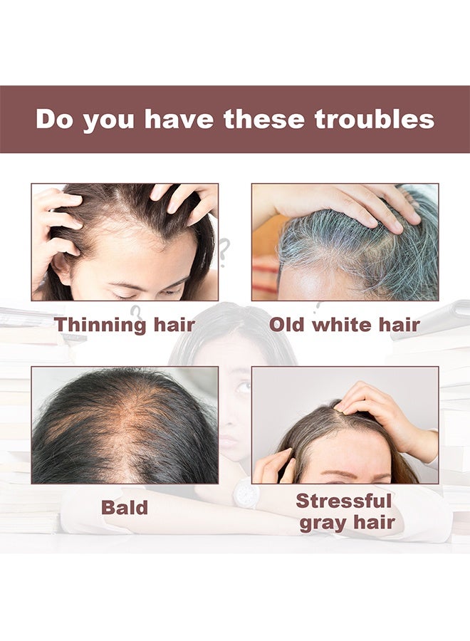 Polygonum Soap, With Bubble Net, Black and Thick Hair Polygonum Bar, He Shou Wu Shampoo Soap, Natural Polygonum Hair Soap, Promotes Hair Growth and Prevents Hair Loss - Image 3