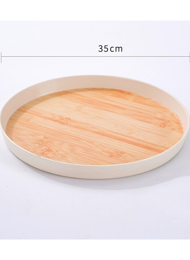 HOMESTAR Set of 3 melamine trays for serving tea and coffee  - Image 3