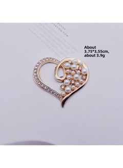 Generic Love Crown Swan Rose Perfume Bottle Pearl Rhinestone Alloy Mobile Phone Accessories Butterfly Handmade Diy Jewelry-Specifications Support Image Upload:23. Pearl Diamond Letter C  - Image 5