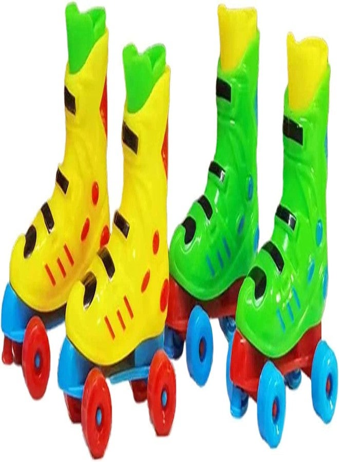 Tnyvm 1Pair Mini Finger Roller Skates, Random Colors, Novelty Party Favors, Great as Party Favors, Desk Decorations,This Product is not Suitable for Children Under 12 - Image 1
