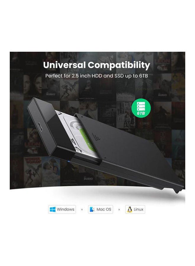 Ugreen Enclosure USB3.0 for 3.5" HDD- US222/50422 - Image 2