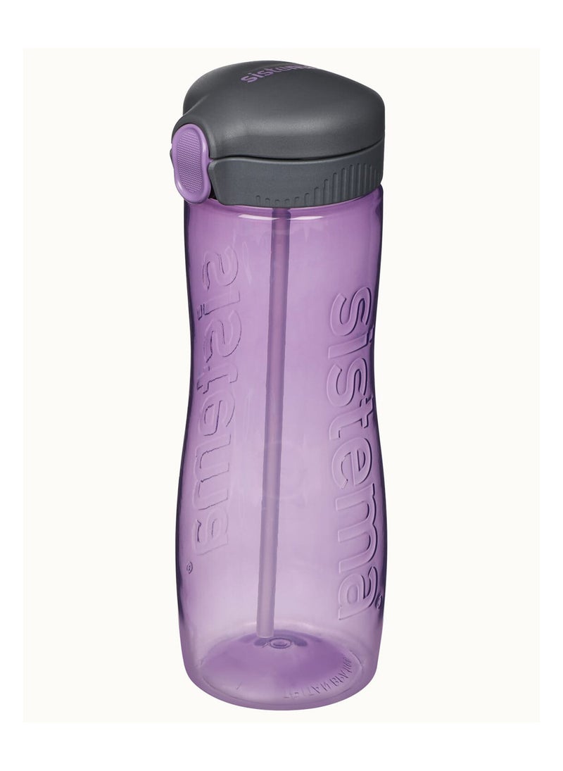 Sistema 800ml Tritan Bottle (Purple): Lightweight & Compact (Ideal for On-the-Go) BPA-Free & Leakproof - BPA-Free & Convenient , Made In New Zealand - Image 2