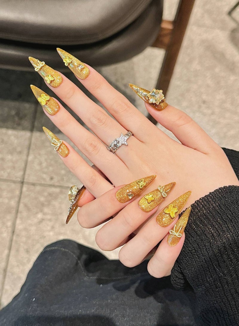 Pop-up cat eyes handmade nail polish - Image 2