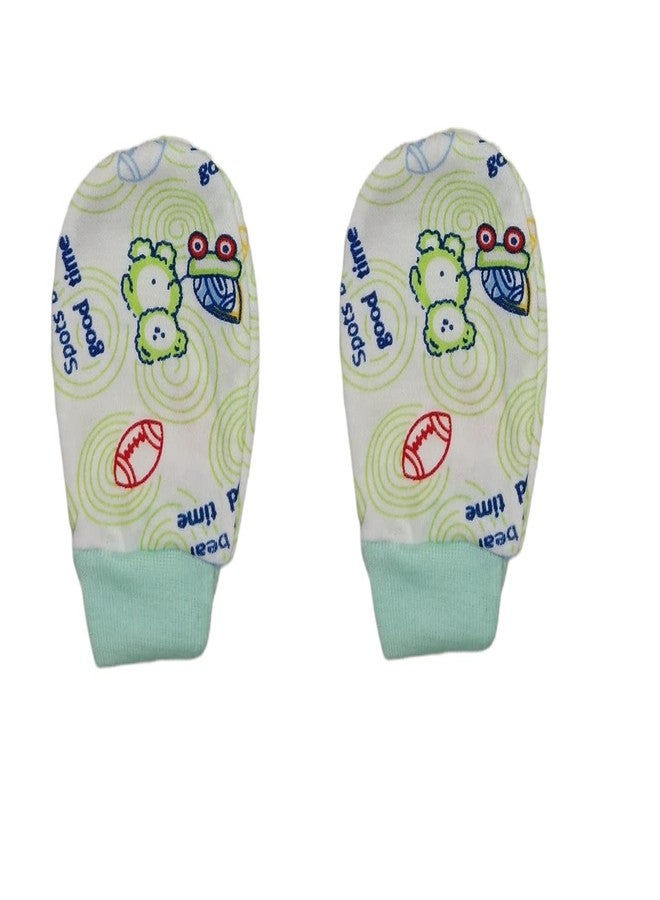 TIXY Cotton Mittens/Mutthi/Gloves with grip in multicolor for baby boys & girls infants & Toddlers (Pack of 4,8,12) (0-6, 4) - Image 4