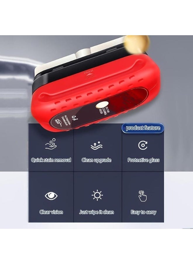 Car Windshield Cleaning Brush, Oil Removal  Anti-fog Brush, Car Windshield Oil Film Removal Tool, Wiper, Cleaner Remover, Car Wash Accessory, Automotive, Car Detailing Brushes, Car Cleaning Supplies - Image 4