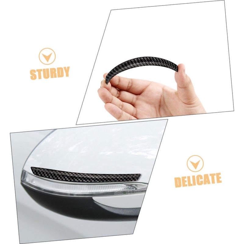 4 Pcs Car Door Edge Protector Scratch Resistant Bumper Guard Safety Cover Trim Black - Image 4