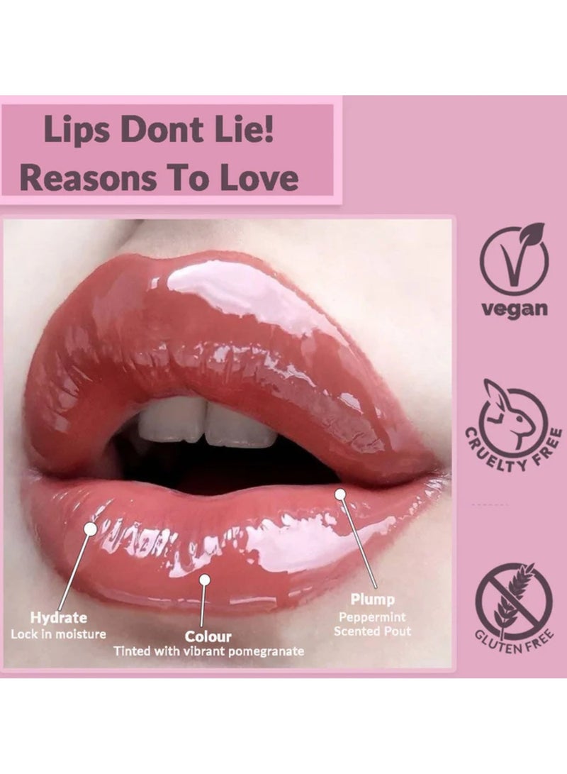 IDA Beauty HueKiss Colour Ink Lip Gloss | Long-Lasting, Hydrating, Smudge-Proof | Vegan, Halal, Cruelty-Free (G14) - Image 5