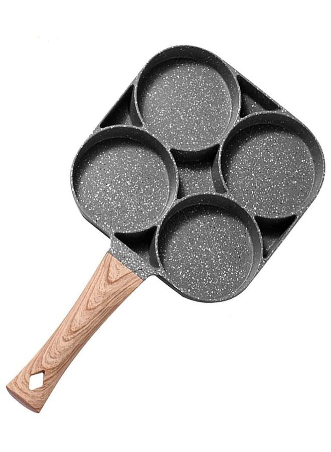 ٤-أكواب طهي غير لاصقة طباخ البيض من سبائك الألومنيوم مقلاة طباخ بيض مقلي ، فطيرة ، مقلاة عجة ، سلق البيض - Image 2