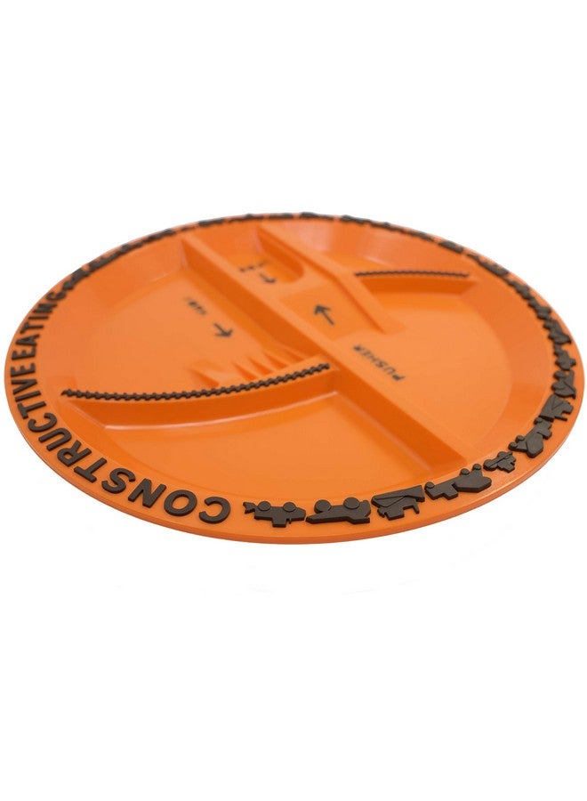 Constructive Eating Made In Usa Construction Plate For Toddlers Infants Babies And Kids Made With Materials Tested For Safety - Image 2