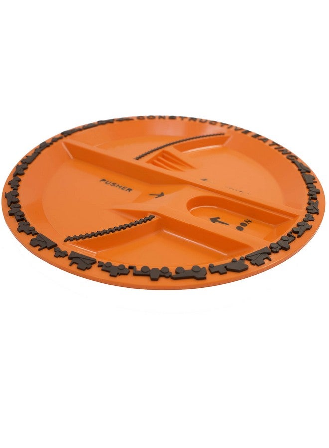 Constructive Eating Made In Usa Construction Plate For Toddlers Infants Babies And Kids Made With Materials Tested For Safety - Image 3