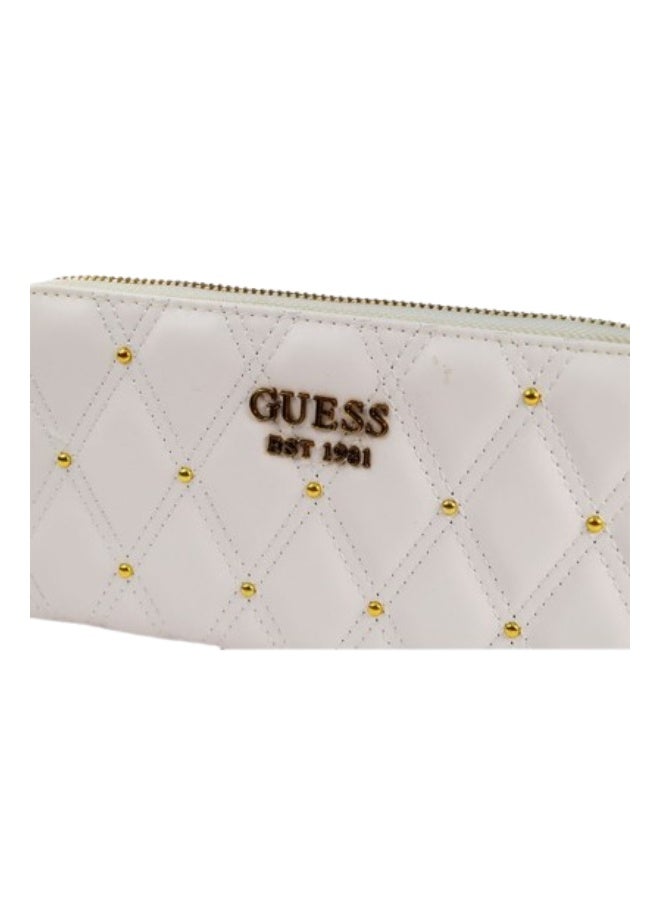 Guess women's wallet made of white leather - Image 3