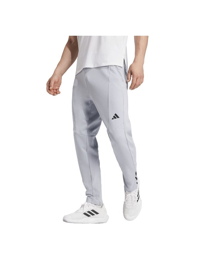 Adidas D4T Knit Pant Grey Training Pants For Men XS - Image 2