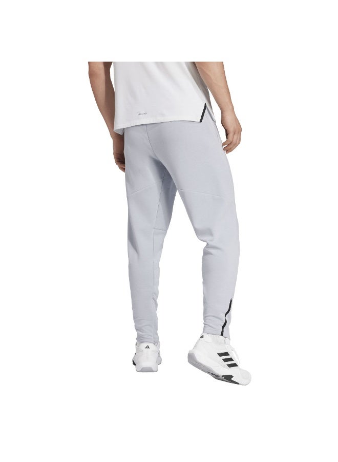Adidas D4T Knit Pant Grey Training Pants For Men XS - Image 3