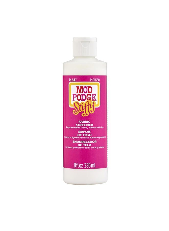 Mod Podge Plaid Stiffy Fabric Stiffener (8-Ounce), 1550 - Image 1