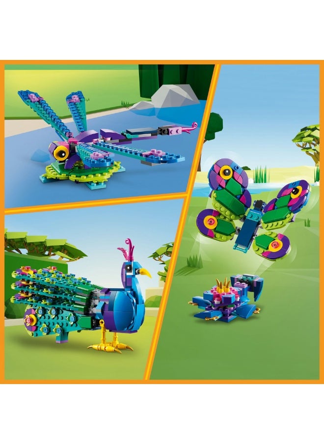 LEGO Creator Exotic Peacock 3in1 Toy Set 31157 (355) Pieces  - Image 3