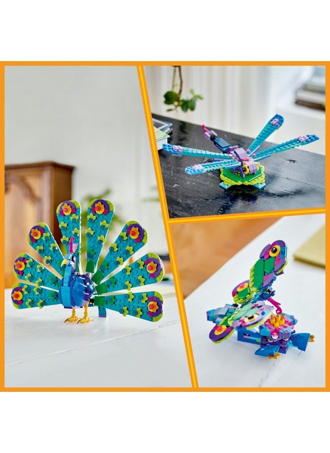 LEGO Creator Exotic Peacock 3in1 Toy Set 31157 (355) Pieces  - Image 5